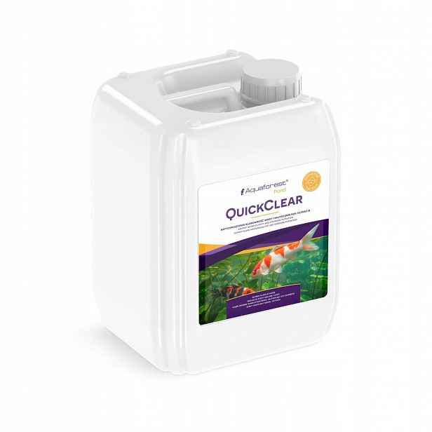 Klarování vody v jezírku Aquaforest Pond Quick Clear 5 l