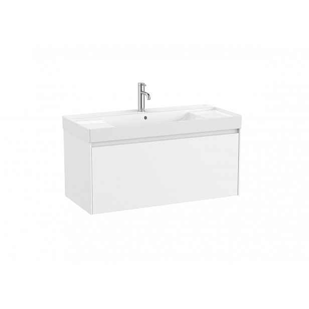 Koupelnová skříňka s umyvadlem Roca Ona 100x50,5x46 cm bílá mat ONA1001ZBM