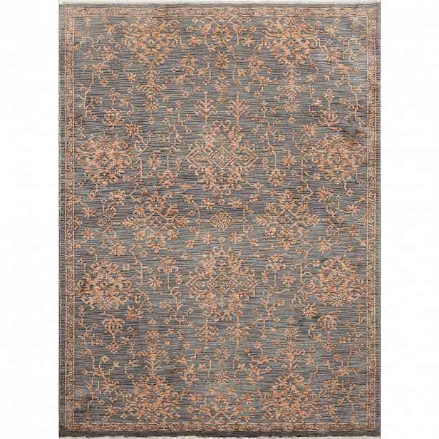 Novel VINTAGE KOBEREC, 160/225 cm antracitová, tmavě šedá, měděné barvy