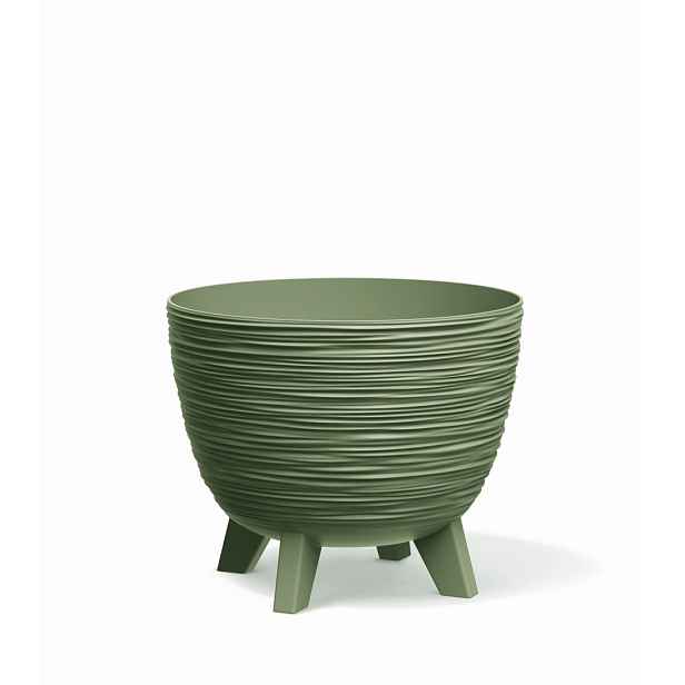 Prosperplast Květináč FURA I zemitě zelená, varianta 23,6 cm