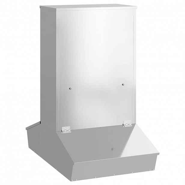 vidaXL Krmítko pro prasata Stříbrná 82 x 51 x 91,5 cm 20 kg