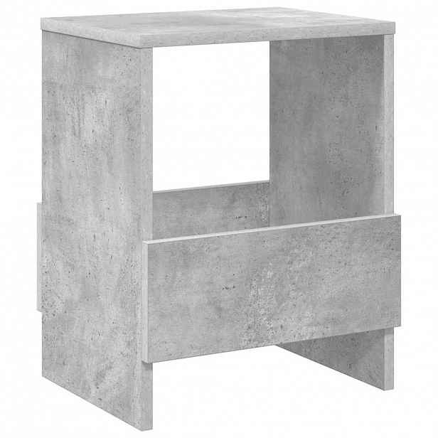 vidaXL Regál na časopisy Betonově šedá 35 x 30 x 45 cm