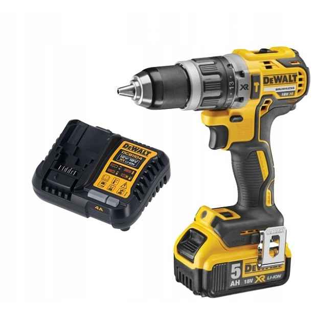 DCD796P1 Dewalt Aku Vrtačka Xr 18V S Příklepem 70 Nm 1X5AH Nabíječka