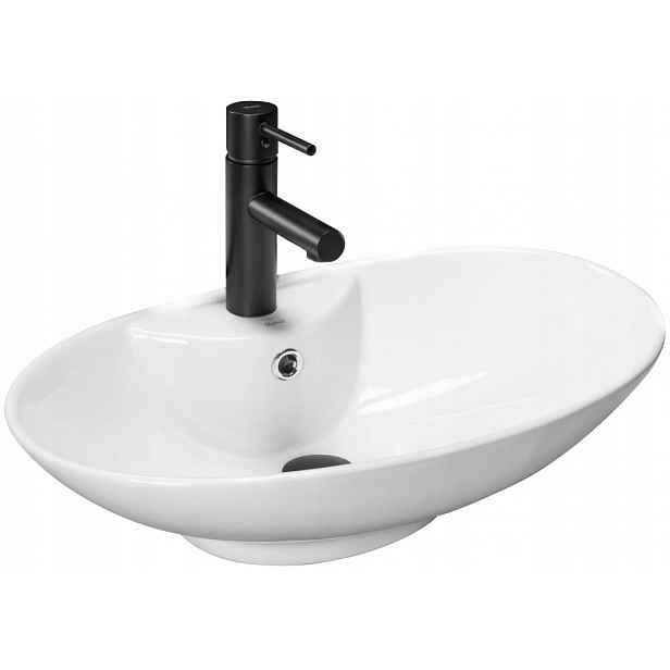 Umyvadlo na desku Rosa 2 58,5x38,5 bílé (REA-U0160) /po/