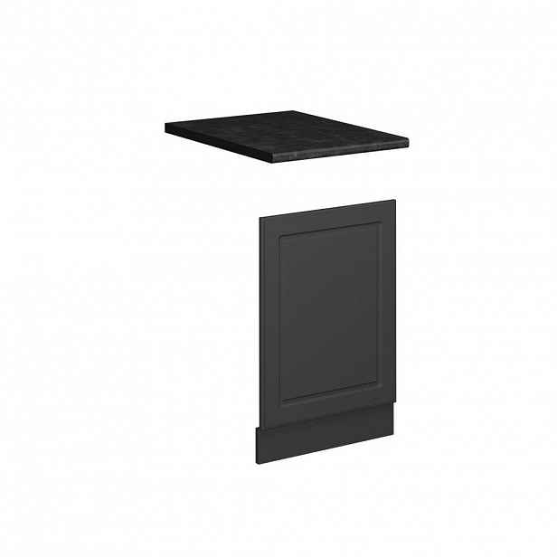 Vicco PŘEDNÍ PANEL Fame-Line, Anthrazit-Gold Landhaus/Antracit, 45 cm, PD Antracit