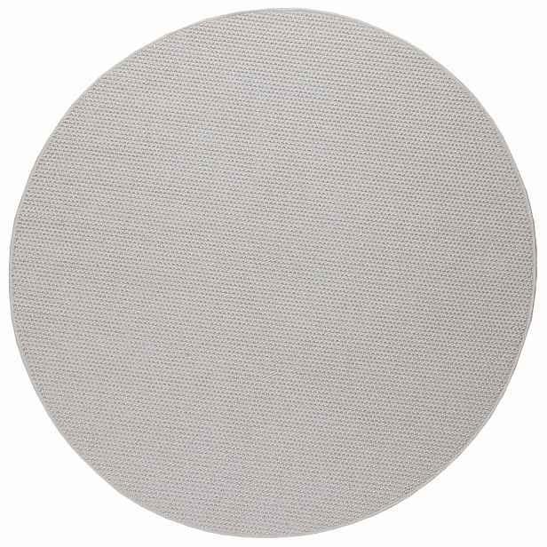 vidaXL Vnitřní koberec LUGO Krémová Ø 120 CM Polyester