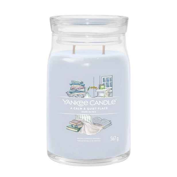 Yankee Candle Velká vonná svíčka Signature Calm & Quiet Place 567 g