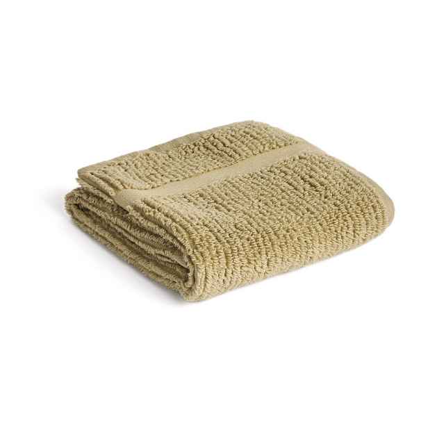 Zelený froté bavlněný ručník 30x50 cm Olvira – Kave Home