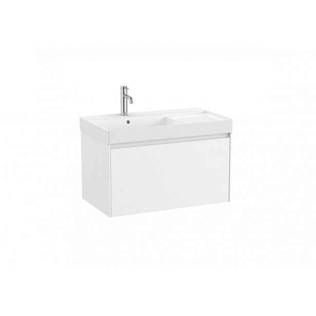 Koupelnová skříňka s umyvadlem Roca Ona 80x50,5x46 cm bílá mat ONA801ZBML