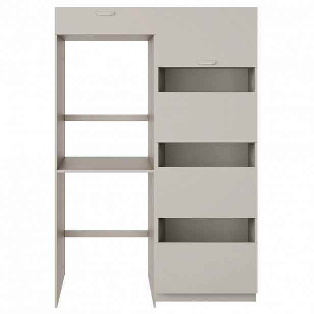Selsey SET KOUPELNOVÉHO NÁBYTKU Holv kašmírově šedá, 135 cm