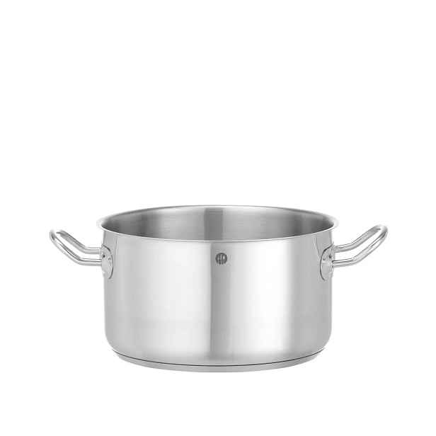Hrnec bez víka, Hendi, Kitchen Line, 6 l, ⌀240x(H)135 mm