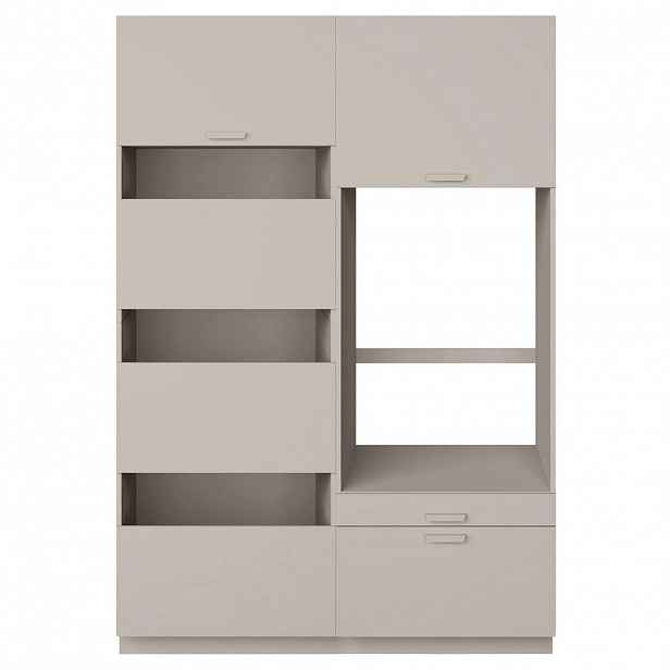Selsey SET KOUPELNOVÉHO NÁBYTKU Holv kašmírově šedá, 135 cm