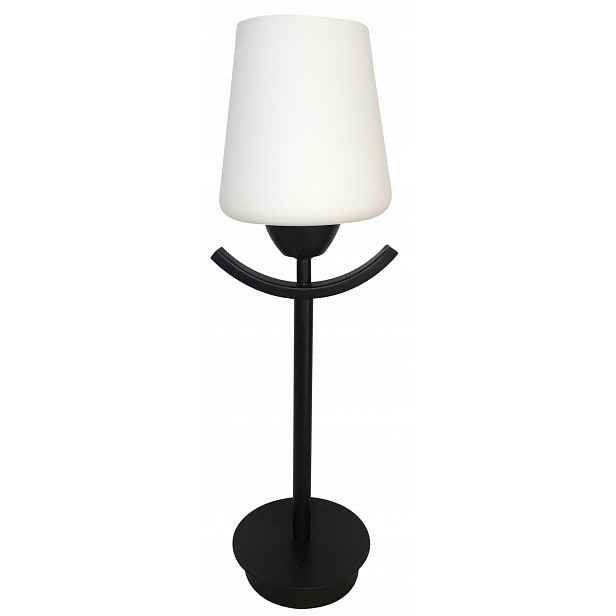 Bílo-černá stolní lampa E27 Londýn Candellux