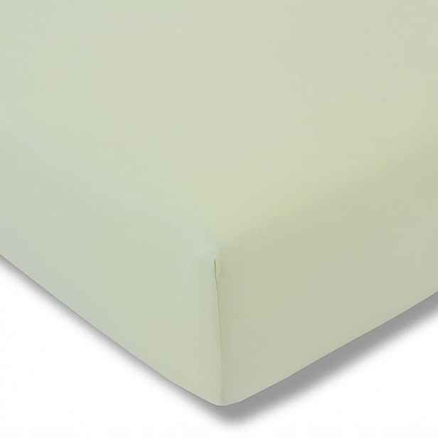 Estella Prostěradlo Mako Jersey Pistácie 150x200