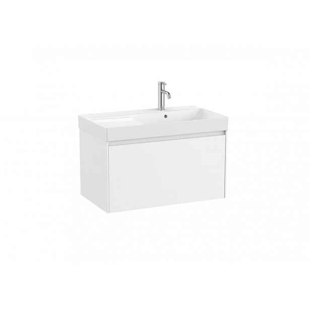 Koupelnová skříňka s umyvadlem Roca Ona 80x50,5x46 cm bílá mat ONA801ZBMP