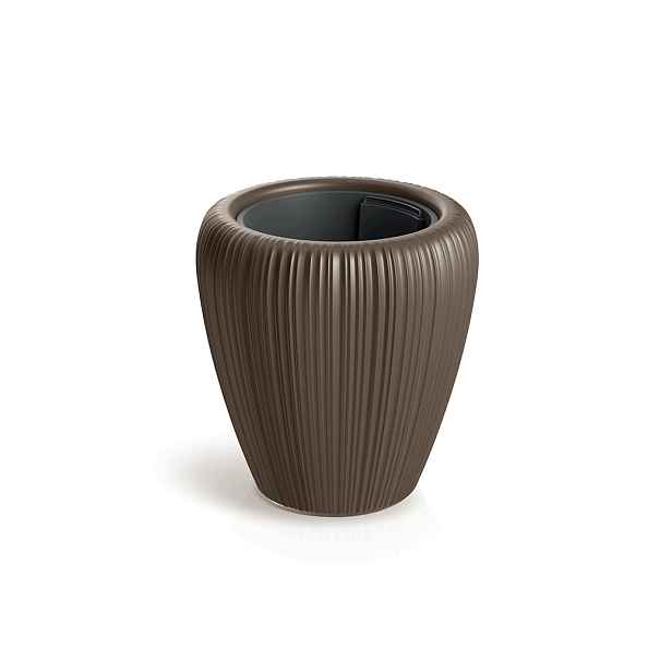 Květináč Orobo Ø39,5 x 39,5 x 42 cm 35 l hazelnut Prosperplast DBOB400-232U