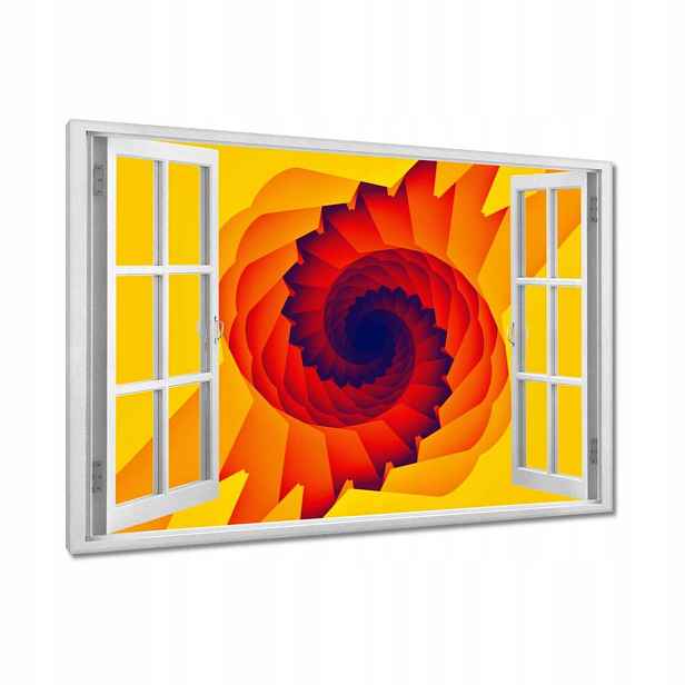Obrazy 120x80 Zkroucená žluť