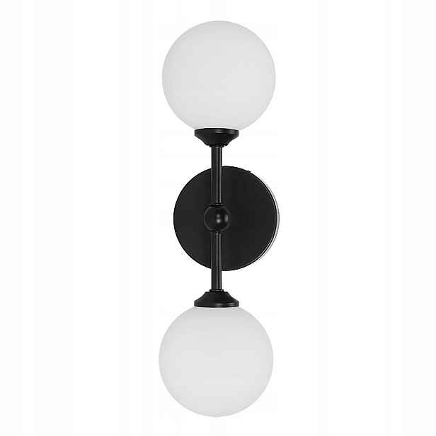 Univerzální nástěnné svítidlo pro 2xG9 Led Černá, moderní, dekorativní 36 cm