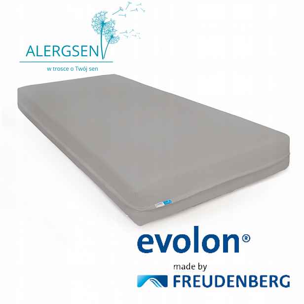Protiroztočový potah na Matrace – Antialergický Evolon Gray 80x180x12