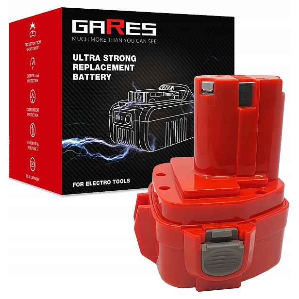 Akumulátor Baterie Gares pro Makita Celma 12V 2Ah