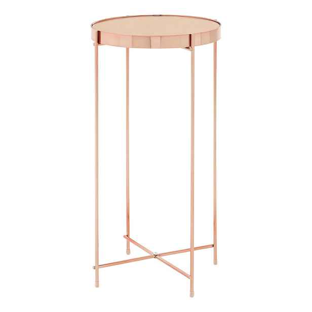 Kulatý odkládací stolek se skleněnou deskou ø 33 cm Allure – Premier Housewares