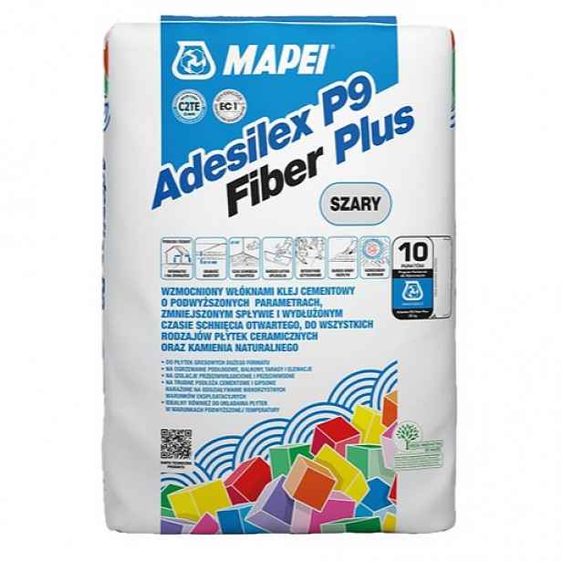 Mapei Adesilex P9 Fiber Plus lepidlo šedá 25 kg ADESILEXP9FIBER