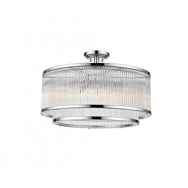 Stropní Svítidlo Lustr Stropní Svítidlo Sergio 6xE14 Chrom Glamour Metal Zuma Line