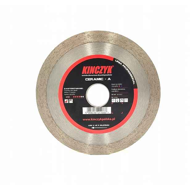 Diamantový řezací kotouč Kinczyk 20-1012 125x22,2 mm