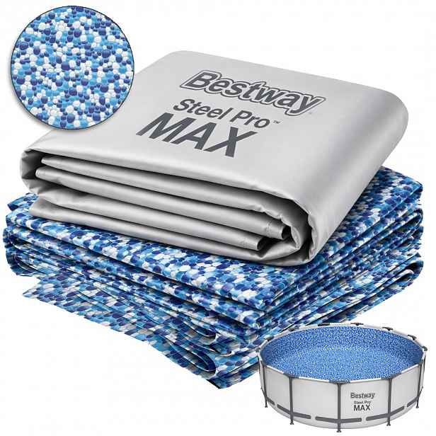 Bazénová vana s potahem do bazénu Bestway Steel Pro Max 427 x 122 cm
