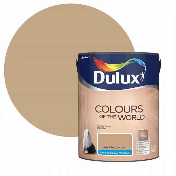 Dulux Barvy Světa Barva Na Stěnu Špetka skořice 5L