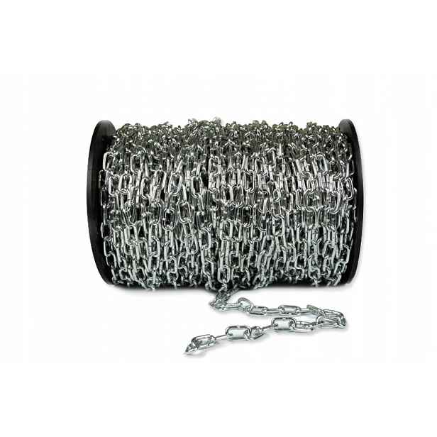 Řetěz krátký článek D1 2.0 mm DIN5685A, rolovací, 100 m