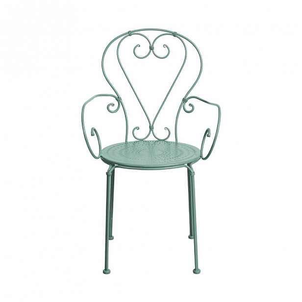 Butlers CENTURY Zahradní židle s područkami - šalvějová