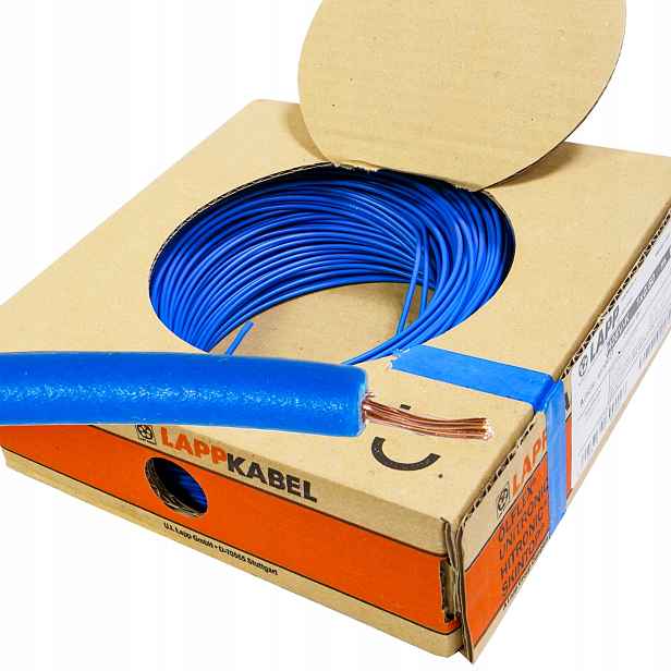 Kabel Lgy 0,5 mm modrý Lapp Kabel 100m