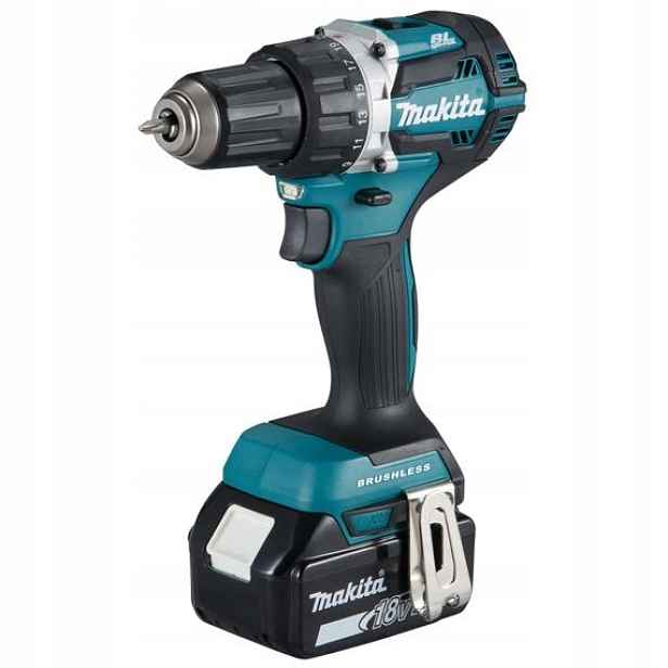 Makita DDF484RTJ aku bezuhlíkový šroubovák 18V/2*5Ah, 54Nm, systainer