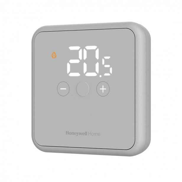Honeywell Home - Digitální termostat, bezdrátový, bez spínací jednotky, šedá DTS42GRFST21