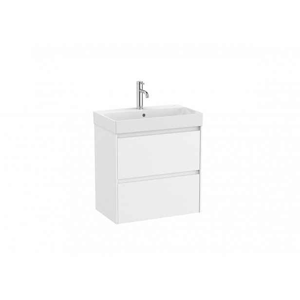 Koupelnová skříňka s umyvadlem Roca Ona 60x64,5x36 cm bílá mat ONA60ZK2ZBM