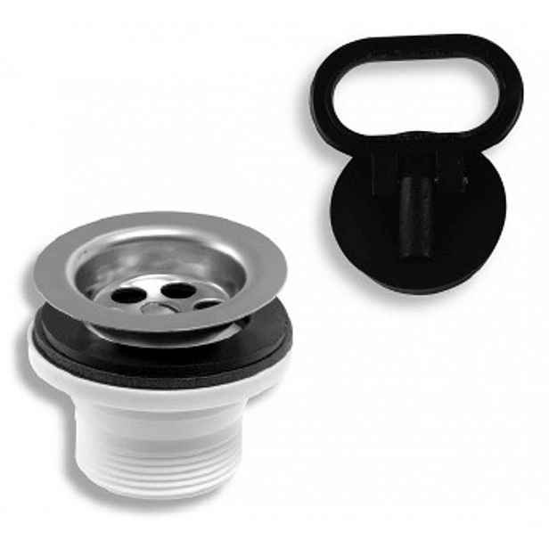 Novaservis - Umyvadlový uzávěr 5/4", plast 439,P