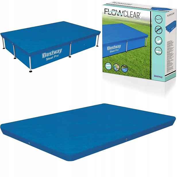Obdélníková krytka 224 x 154 cm Bestway 58103
