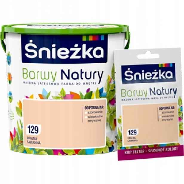 Śnieżka Barvy přírody, horká savana 129 5 l
