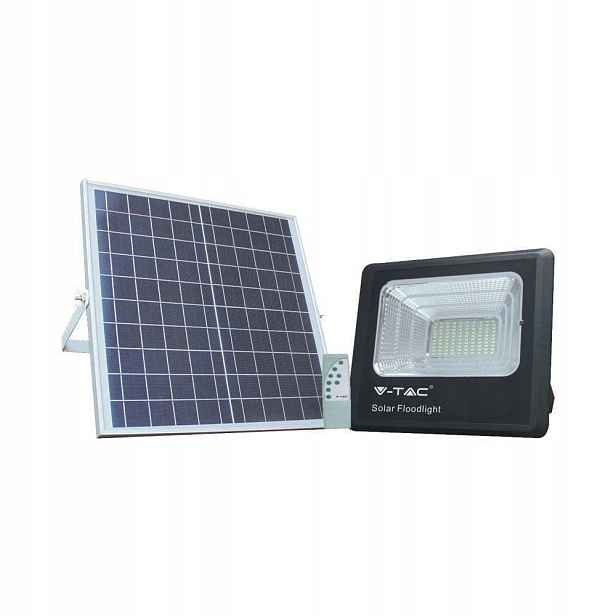 Led halogenový zářič V-tac Solární 20W IP65