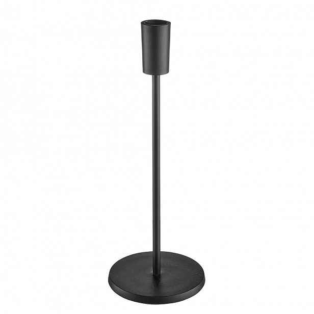 Butlers HIGHLIGHT Svícen kovový 29 cm - černá