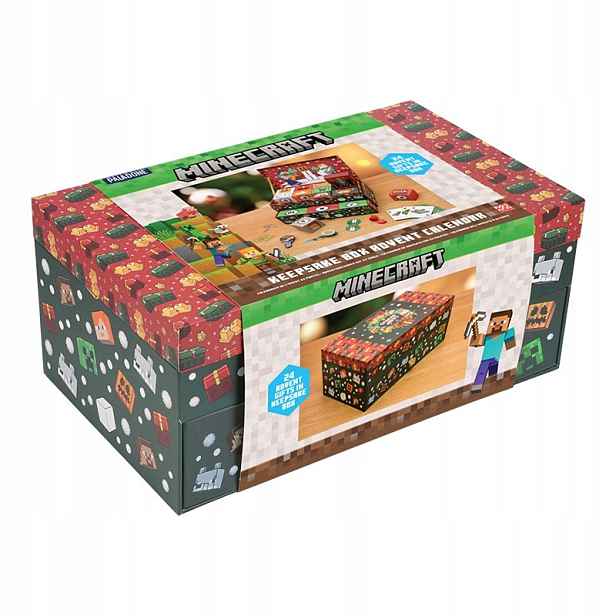Adventní kalendář Minecraft Dárkový Box
