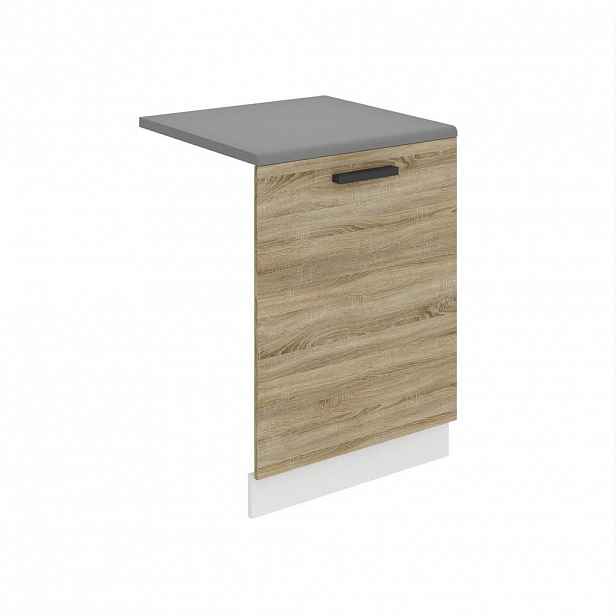 B BELINI GROUP KRYCÍ ČELO pro myčku 60 cm, se soklovou lištou, Dub Sonoma