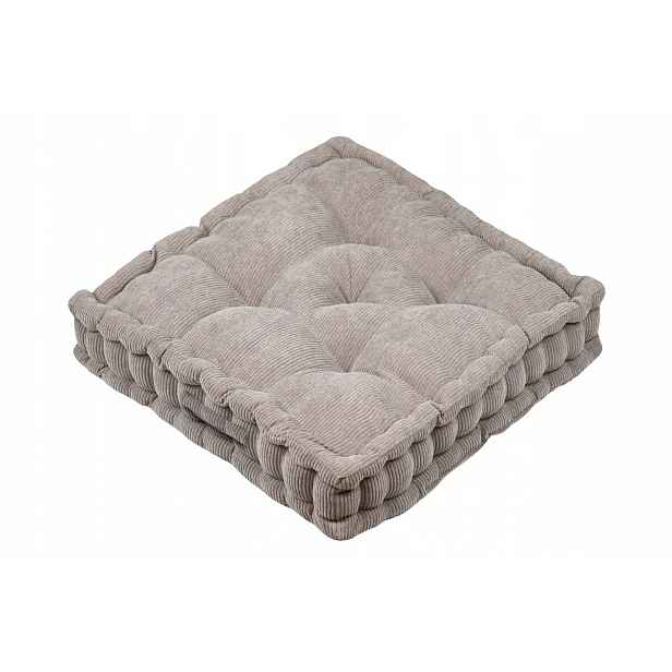 Polštář Pro Sezení Na Podlaze 45 x 45 Čtvercová Šedá