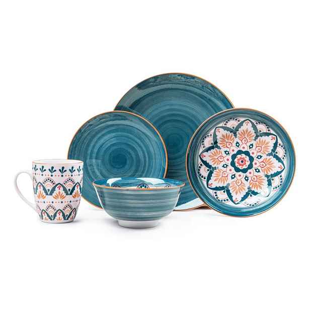 Porcelánové nádobí v sadě 30 kusů Bonami Essentials Hestia