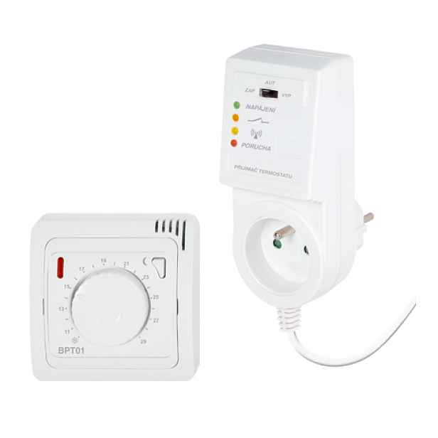 Termostat bezdrátovýelektronický Elektrobock BT015
