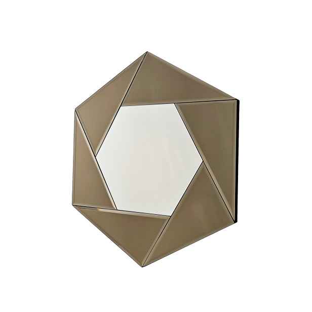Zrcadlo Status Bronze 60 x 70 cm