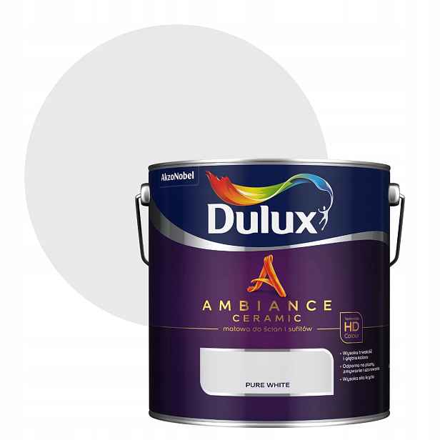 Dulux Ambiance Barva 2,5L Pure White