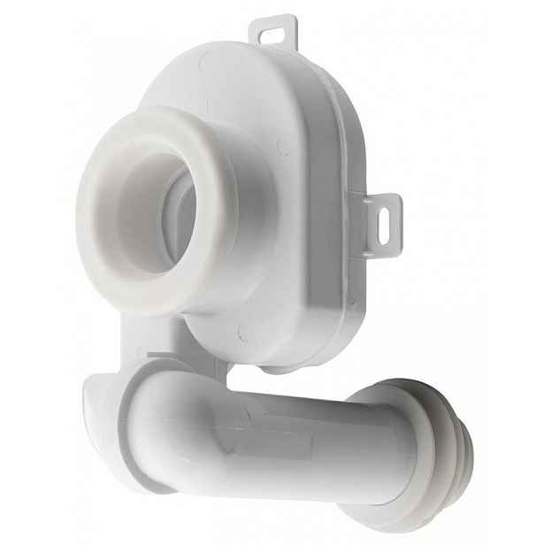 SAPHO - Sifon pro urinál, skrytý odpad s kloubem, DN50, plast 191.701.0