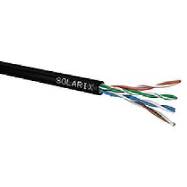 Kabel instalační Solarix CAT5e UTP nestíněný PE 100 m